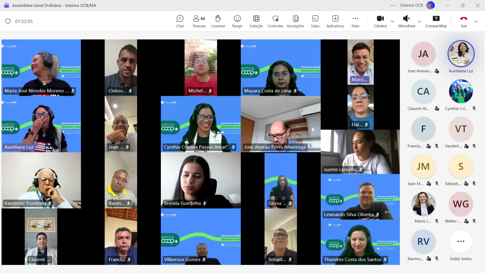 Sistema OCB/MA realiza AGO 2026 com aprovação de resultados e reeleição da gestão